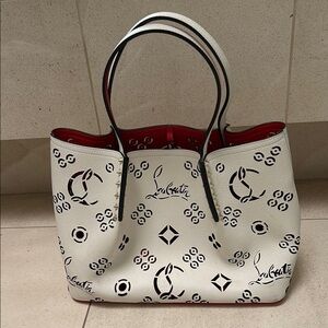 Christian Louboutin White Tote Bag